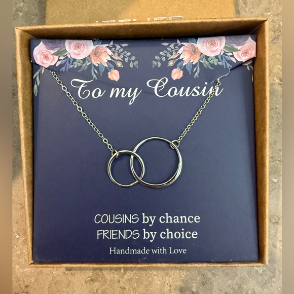 NEW IN Box IEFLIFE Necklaces Infinity Circle Necklace-Cousin Necklace - Picture 3 of 9